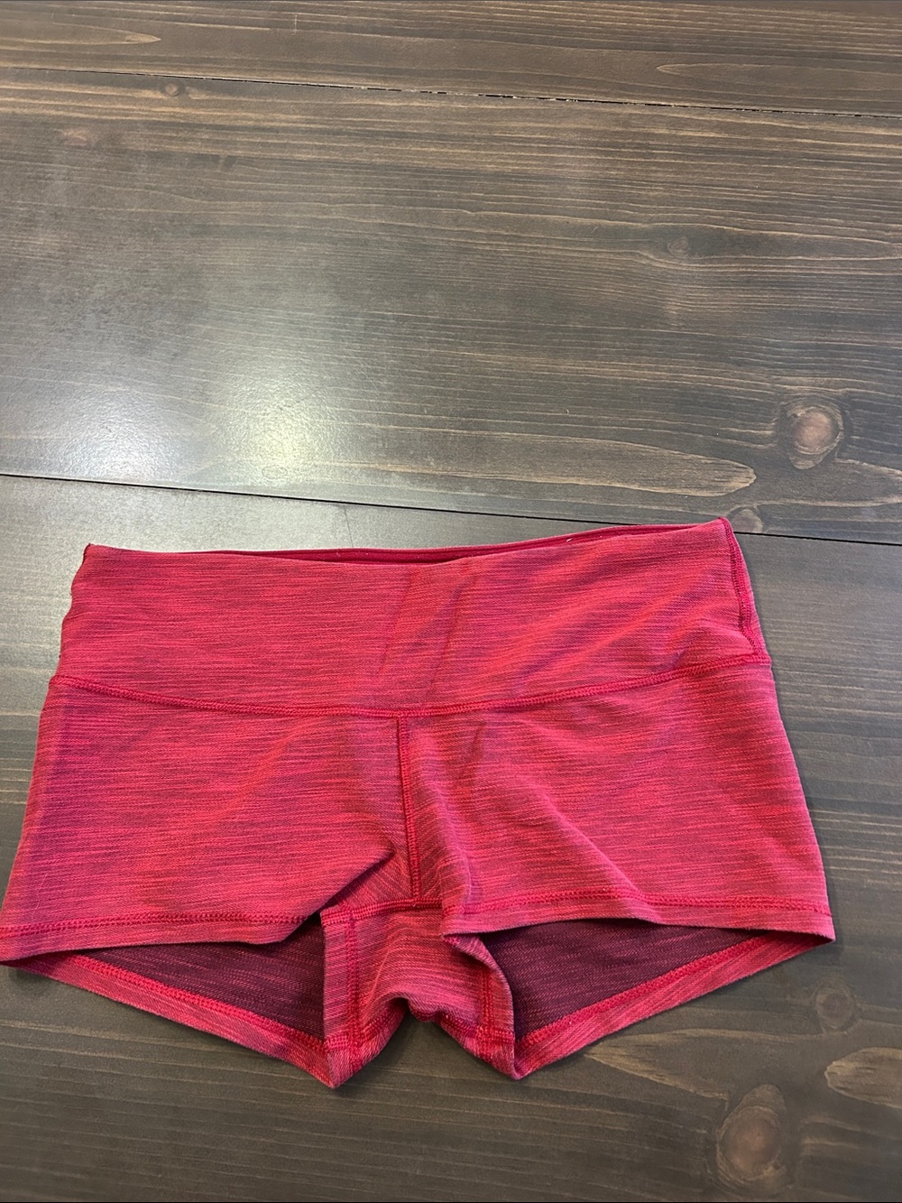 lululemon athletica Women's Red Burgundy Shorts